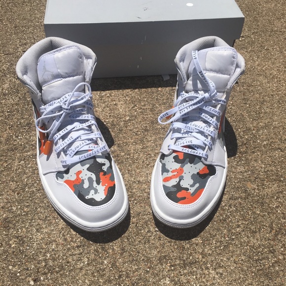 Custom camo jordan 1’s - Picture 5 of 8